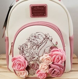 Loungefly Disney Beauty and The Beast Mini backpac